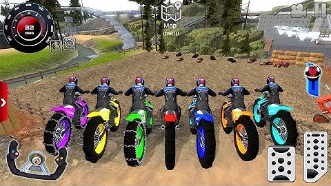 Offroad Outlaws - Motocross Dirt Bike Racing Game #4 - Android / IOS Gameplay Walkthrough FHD