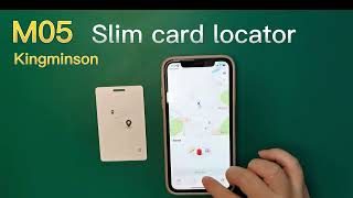 Kingminson Moyagoa brand M05 Apple MFi licensee card locator