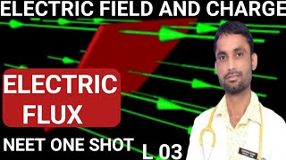 Electric Flux Class 12|Gausss law 03|Electrostatics questions Neet| @SRK SirJEE MainsNEET 2024