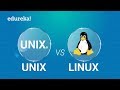 Unix vs Linux | Difference Between Unix & Linux | Linux Admin Certification Training | Edureka