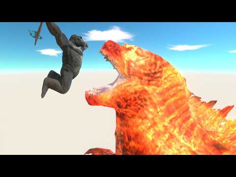 Reach The Evolution Gate and Challenge Legendary Godzilla - Animal Revolt Battle Simulator