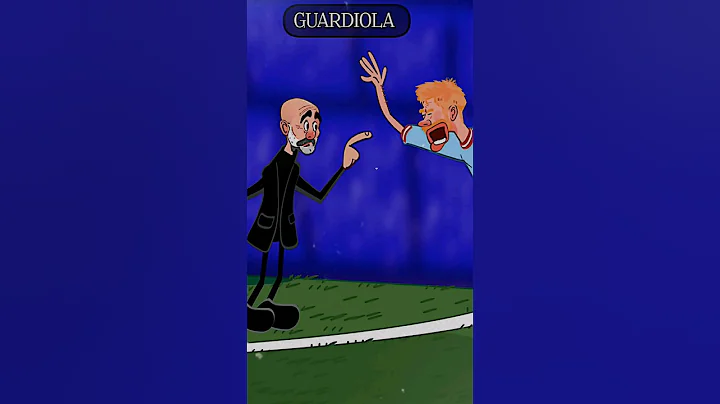 That's why Kevin De Bruyne shouted out to Pep Guardiola 🤣 #pepguardiola #mancity