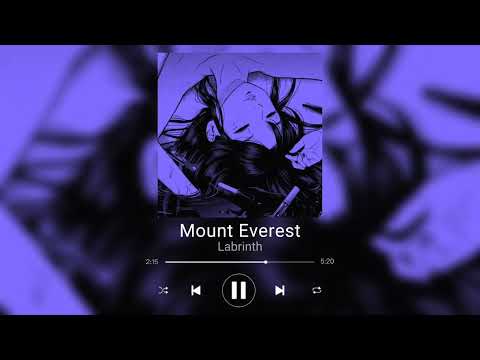 Labrinth - Mount Everest [Sped up/reverb]