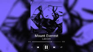 Labrinth - Mount Everest [Sped up/reverb] Resimi
