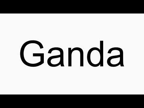 What Is Ganda In English