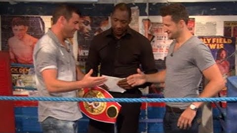 Joe Calzaghe EPIC Response To Carl Froch Calling Him Out!!!