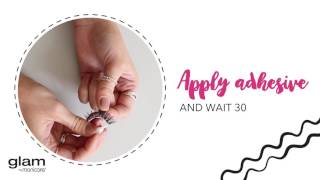 3 Step Lash Application | Glam By Manicare