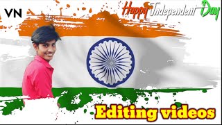 15 August Independence Day Video Editing |Vn Video Editor |15 August Status 2022 /The Technical Alok screenshot 3