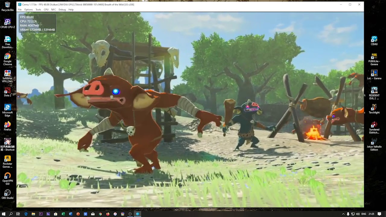 The Legend of Zelda Breath of The Wild Cara mendapatkan Paraglider