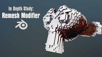 In Depth Study of Blender: Remesh Modifier