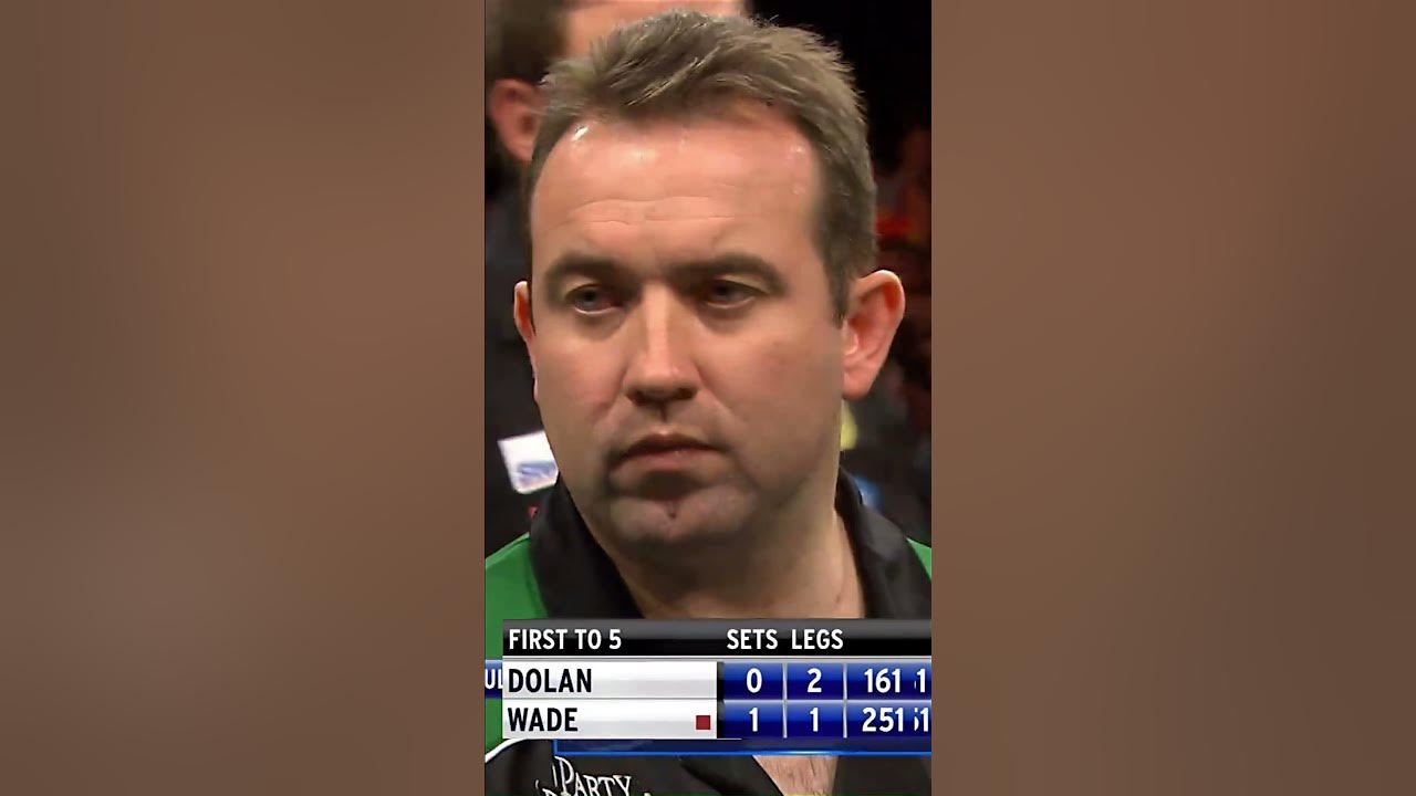 THE FIRST 9DARTER EVER FINISHED ON THE BULLSEYE by Brendan Dolan 