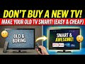 Don't Buy a New TV! Turn ANY Old TV into a Smart TV (Cheap &amp; Easy) || Dostified Reviews