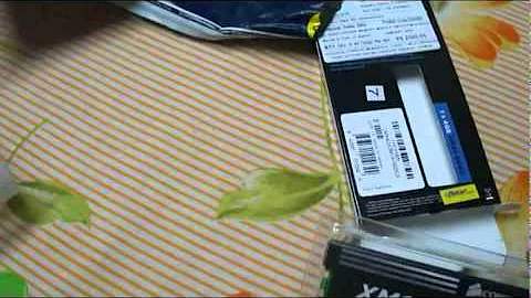 Corsair XMS3 4GB CMX4GX3M1A1600C9 UNBOXING_xvid.avi