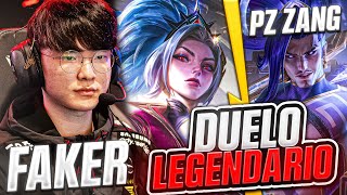 ¡FAKER CONTRA EL MEJOR YASUO DE COREA! *DUELO LEGENDARIO* 😱