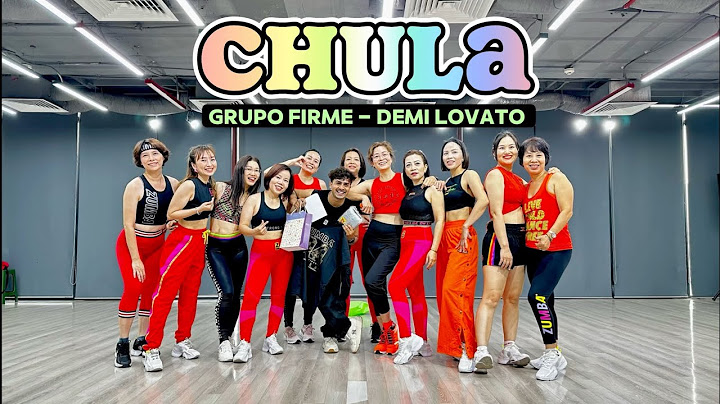 Chula - Grupo Firme - Demi Lovato | Zumba Fitness | Happy Mehra Choreography