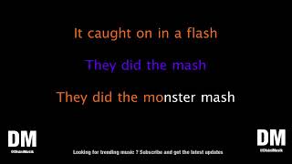 Video thumbnail of "Bobby 'Boris' Pickett   Monster Mash Karaoke Version"
