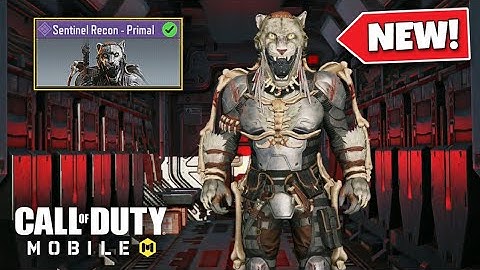 NEW SENTINEL RECON PRIMAL GAMEPLAY in CODM BR!