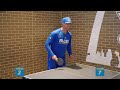 Brayden Schenn and Cam Fowler play ping pong