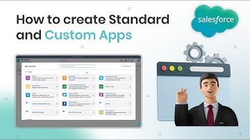 Pt 4-  How to create Standard & Custom Apps? | Salesforce Training Videos by SP Tech