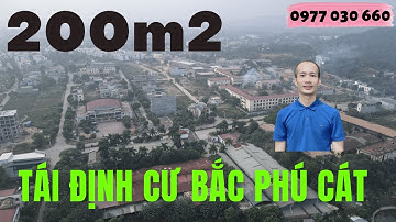 Bán nhanh 200m2 tái định cư Bắc Phú Cát - Bán đất Hòa Lạc| 0977030660
