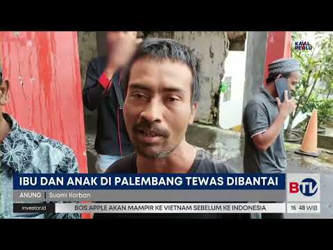 Pembunuhan Sadis Ibu dan Anak di Palembang Masih Jadi Misteri