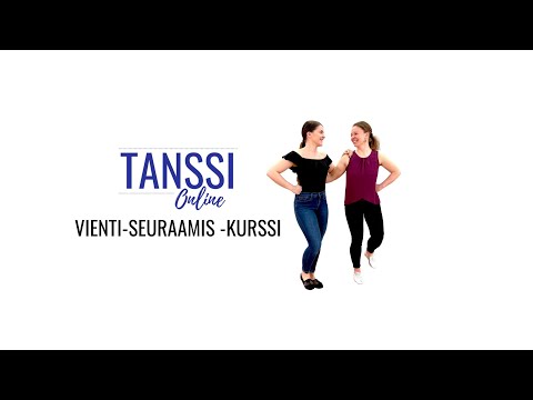 Video: VISE | Vienti-seuraamisen -kurssi | Nyt TanssiOnline-palvelussa!