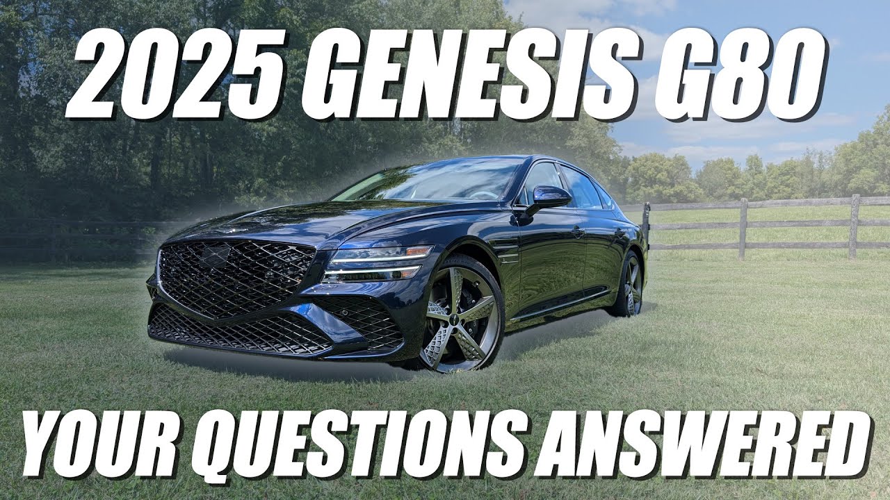 2025 Genesis G80: Your Questions Answered!