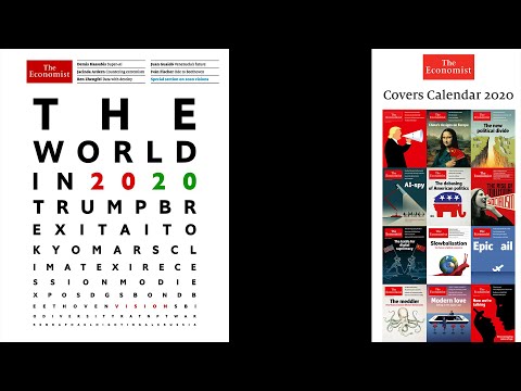 2020 The Economist kapağı ayrıntılı  The Economist Cover 2020