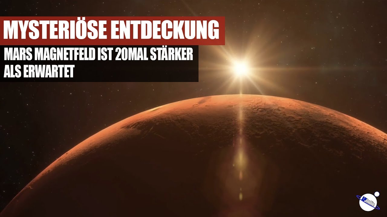 ⁣Mysteriöse Entdeckung - Mars Magnetfeld ist 20 mal stärker als erwartet