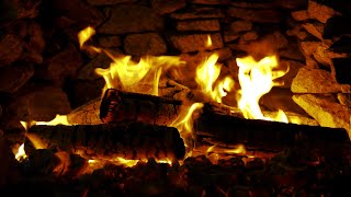 Sleep Well Thanks to Relaxing Crackling Sounds from the 4K Fireplace