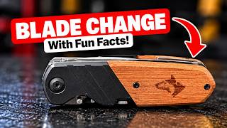 How to Change the Blade on Husky 2-in-1 Folding Utility Knife and Sporting Knife