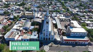 Punta Alta desde el aire // En cuarentena obligatoria