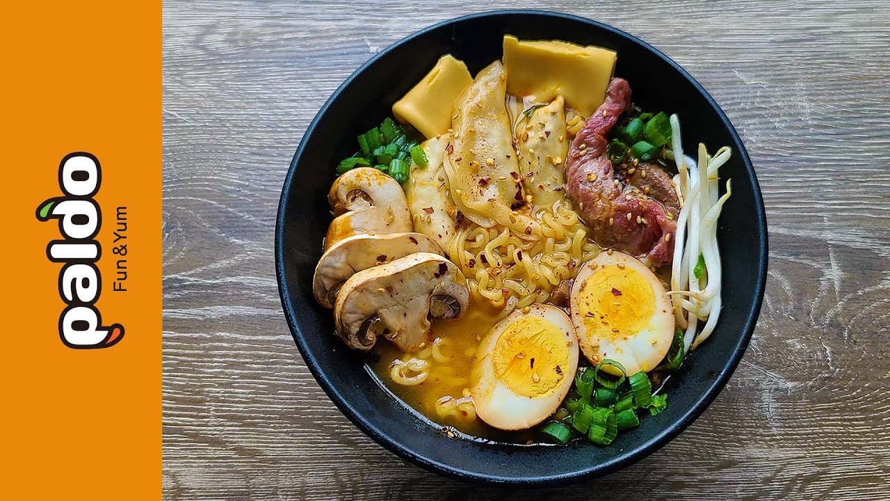 Paldo Jumbo Flamed Beef Noodle Soup South Korea Instant Noodle