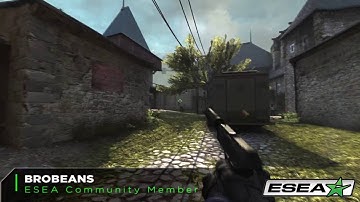 NASTY CS: GO 1 Taps, USP-S Pistol Round Ace by ESEA Community Member BroBeans (Sick Headshots!)