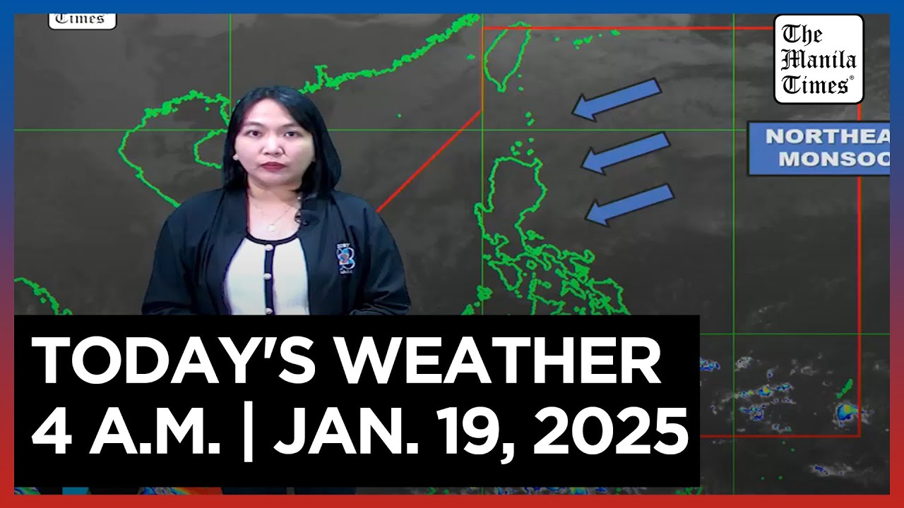 Today's Weather, 4 A.M. | Jan. 19, 2025