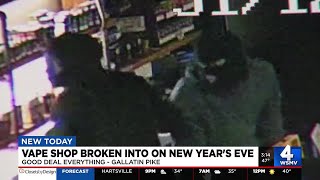 Hemp, vape shop burglarized in East Nashville