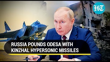 Russia fires Kinzhal Hypersonic Missiles at Odesa on Victory Day; Ukraine claims 1 death