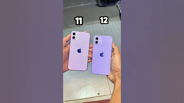 iPhone 11 Vs iPhone 12 || Camera Zoom Test! #shorts