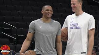 Russell Westbrook Shooting Workout At Clippers Practice Ahead Of Mavericks Game 4. HoopJab NBA
