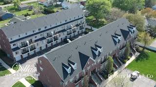 Plymouth Villas Plymouth MI | New Construction Homes Drone Tour | Infinity Homes & Co