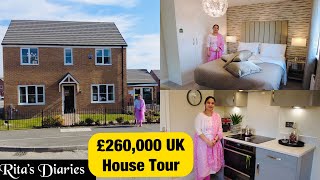 #105 ||New Home Tour UK🇬🇧 2021 || £260,000 House Tour || 4 Bed Room Detached House in Yorkshire ||