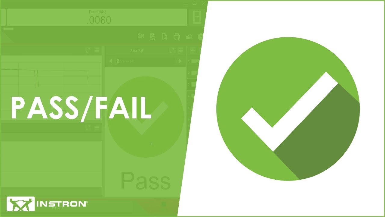 Pass/Fail in Bluehill® Universal - YouTube