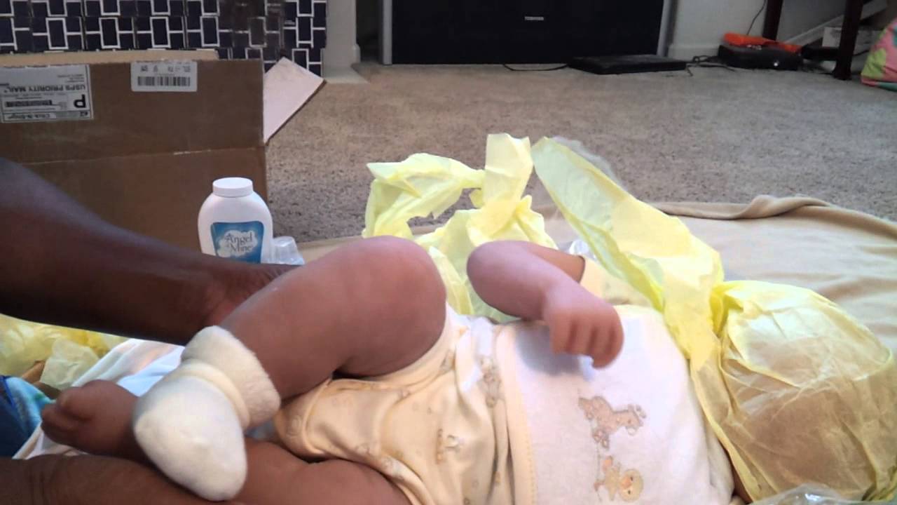 my new silicone baby is here