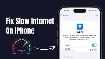 Fix Slow Internet Speed On iPhone? | Is your internet speed Slow After Software Update?
