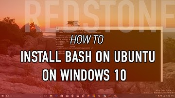 How to install Bash on Ubuntu on Windows 10 (Anniversary Update)