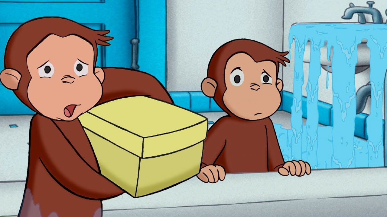 George Floods the Bathroom!  🐵 Full Episodes 🐵 Curious George | Animal Friends