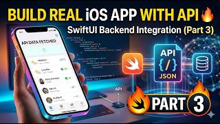 Build Real iOS App with API 🔥 | SwiftUI Backend Integration (Part 3) | India 🇮🇳