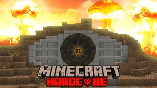 Surviving a Nuclear Fallout in Hardcore Minecraft