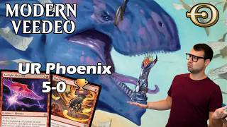5-0 🏆 UR Phoenix with tons of new Strixhaven cards! | Modern | MTGO