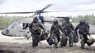 U.S. Marines combat training in Sweden with Swedish Armed Forces